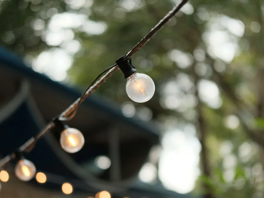 Tent Lighting (48 ft) for rent in Houston TX - A&G Party Rental