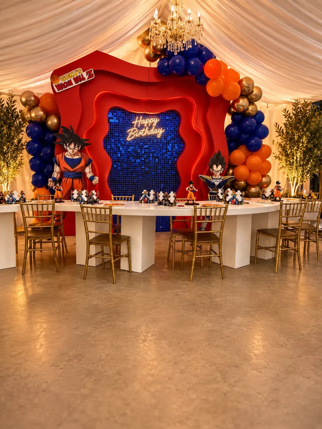 Backdrops & Balloon Decor at a Houston TX event