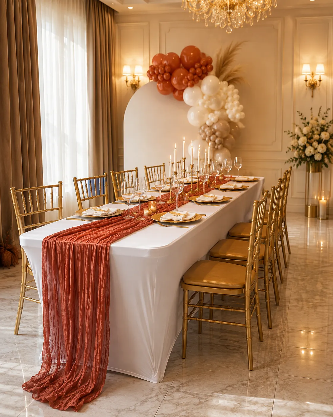 Backdrops & Balloon Decor at a Houston TX event