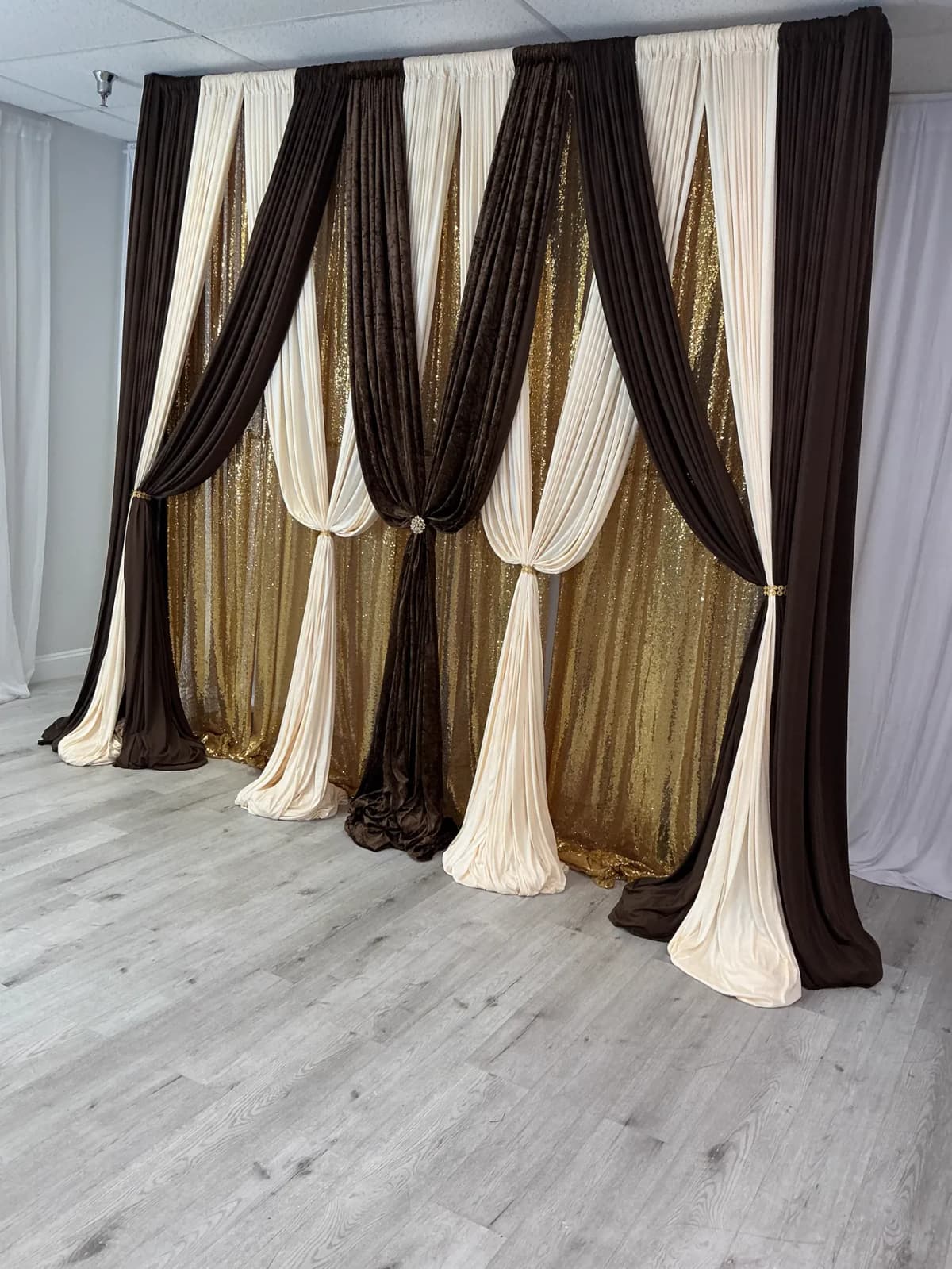 Backdrops & Balloon Decor at a Houston TX event