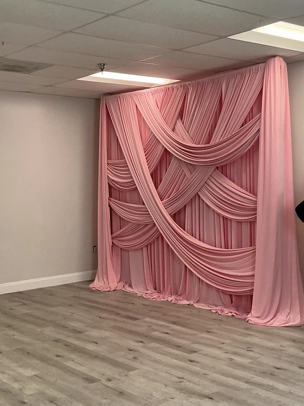 Backdrops & Balloon Decor at a Houston TX event