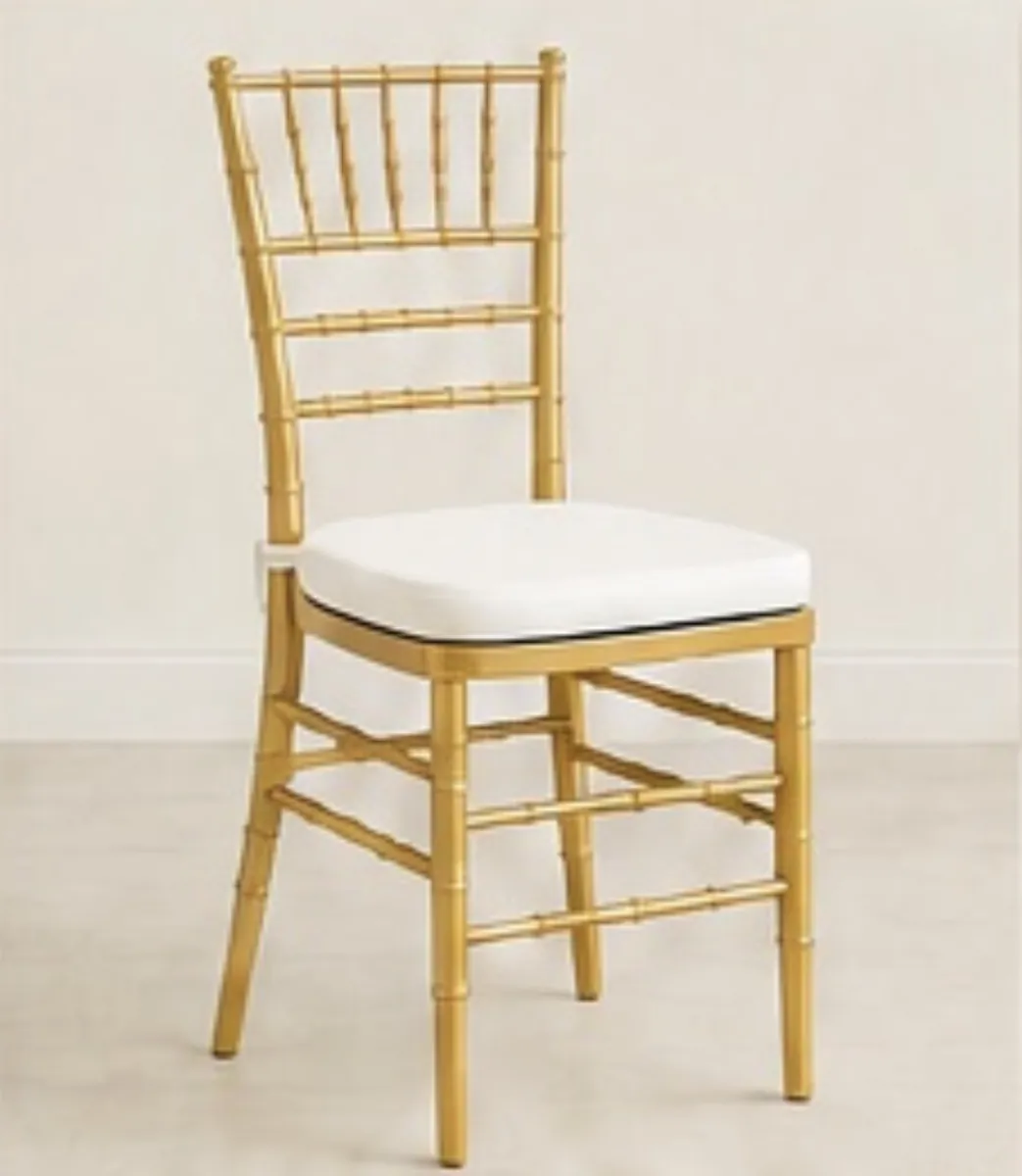 Gold Chiavari Chair for rent in Houston TX - A&G Party Rental