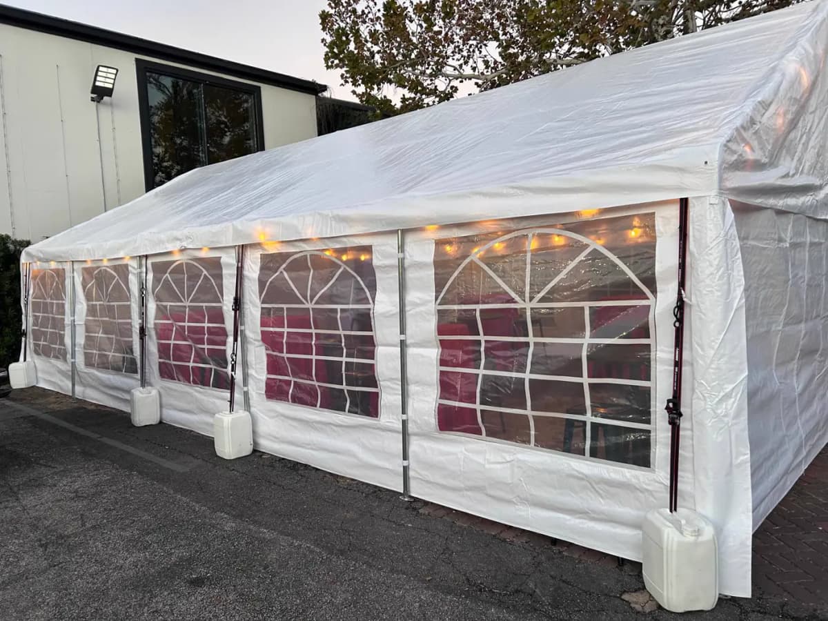 Tent 20x30 Package for rent in Houston TX - A&G Party Rental