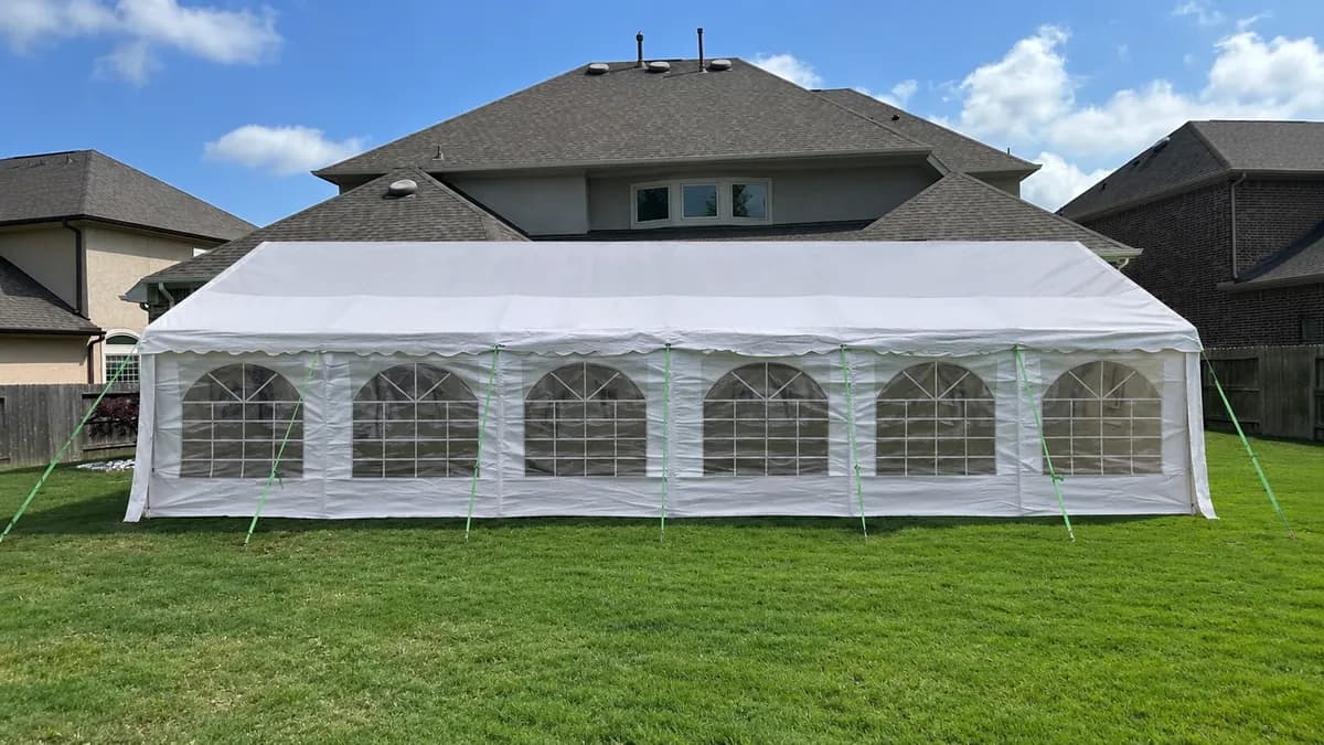 Tent 20x40 Package for rent in Houston TX - A&G Party Rental