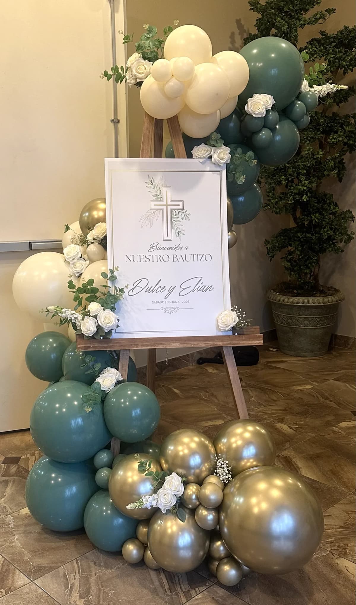 Welcome Sign Easel for rent in Houston TX - A&G Party Rental